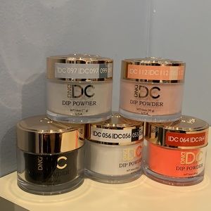 5 packs Dipping Powder Jar